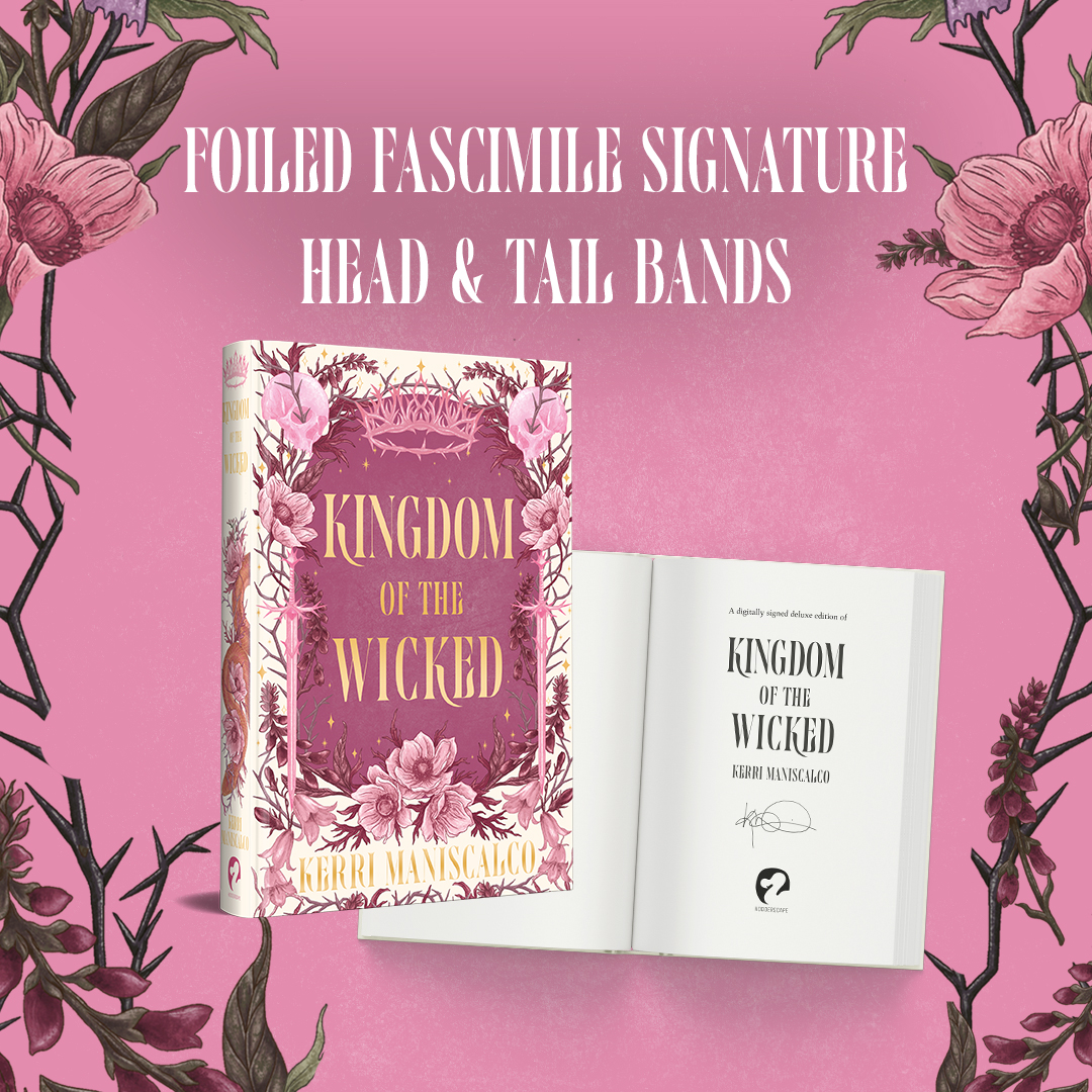 Kingdom of the Wicked Signature page